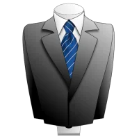 Binden einer Krawatte