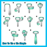 How To Tie a Tie Simple